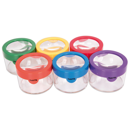 TICKIT Rainbow Viewers, Set of 6 61094